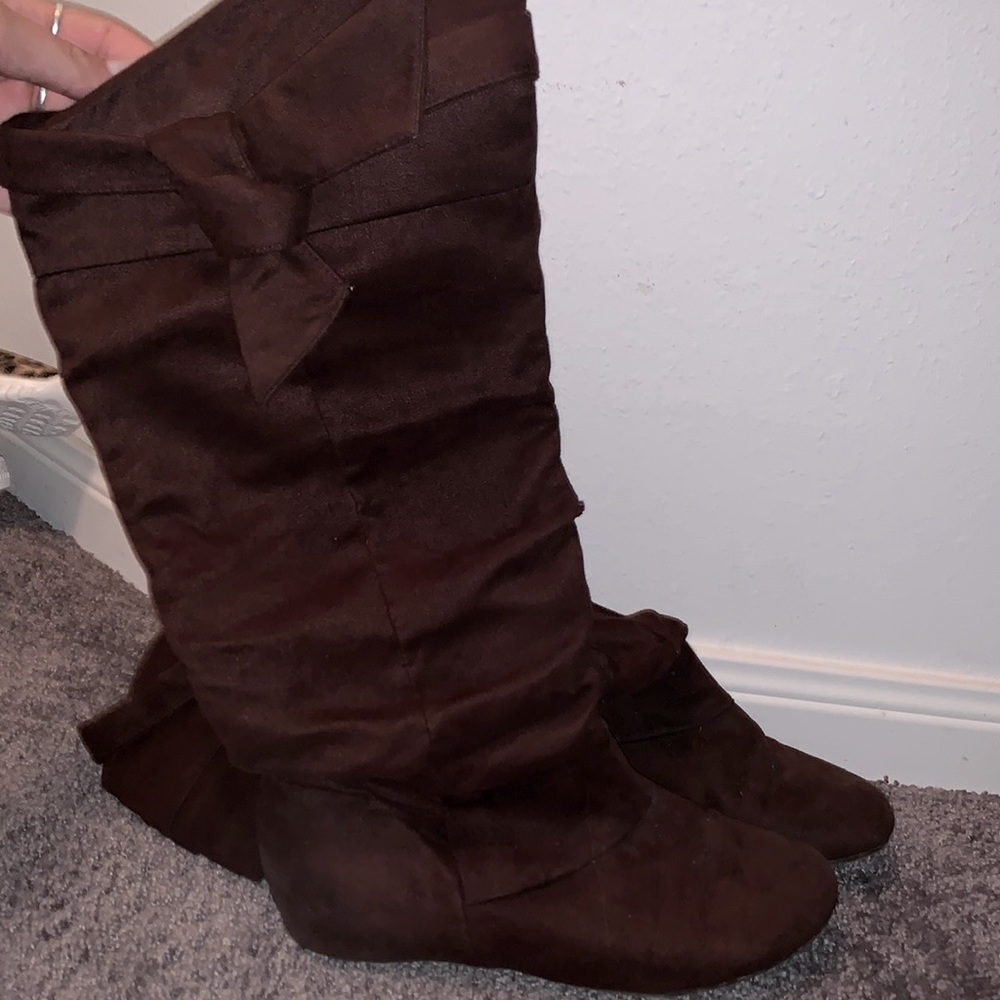 Knee high boots